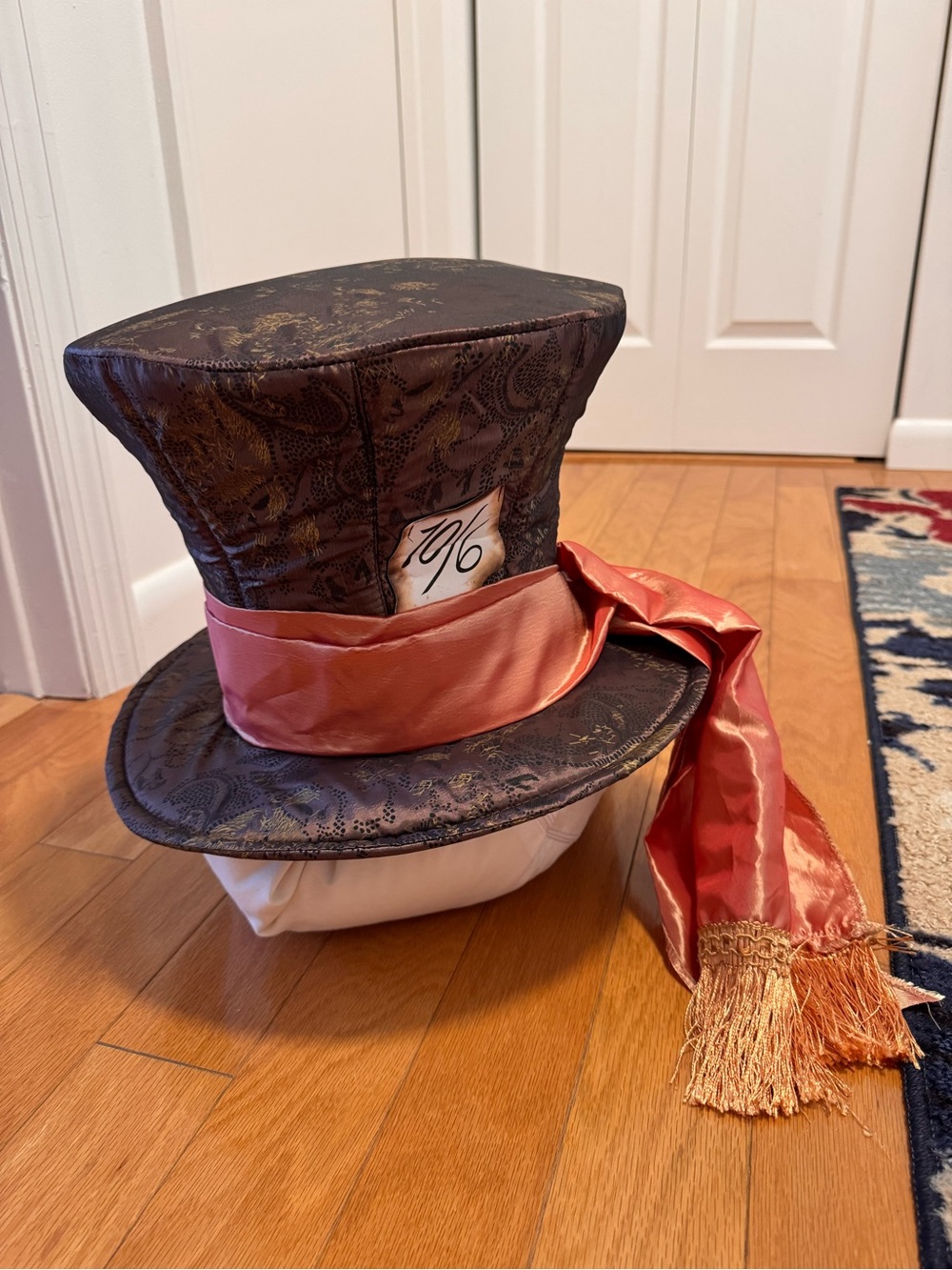 Mad Hatter Alice in Wonderland Halloween Costume Hat